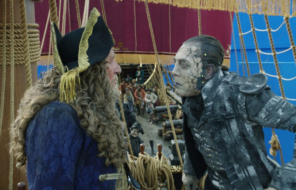 "PIRATES OF THE CARIBBEAN: DEAD MEN TELL NO TALES" VFX Still before visual effects 